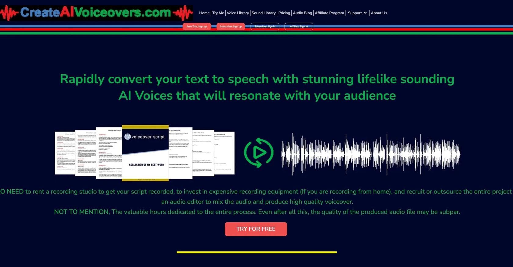 ThemotherAI - Create AI Voiceovers