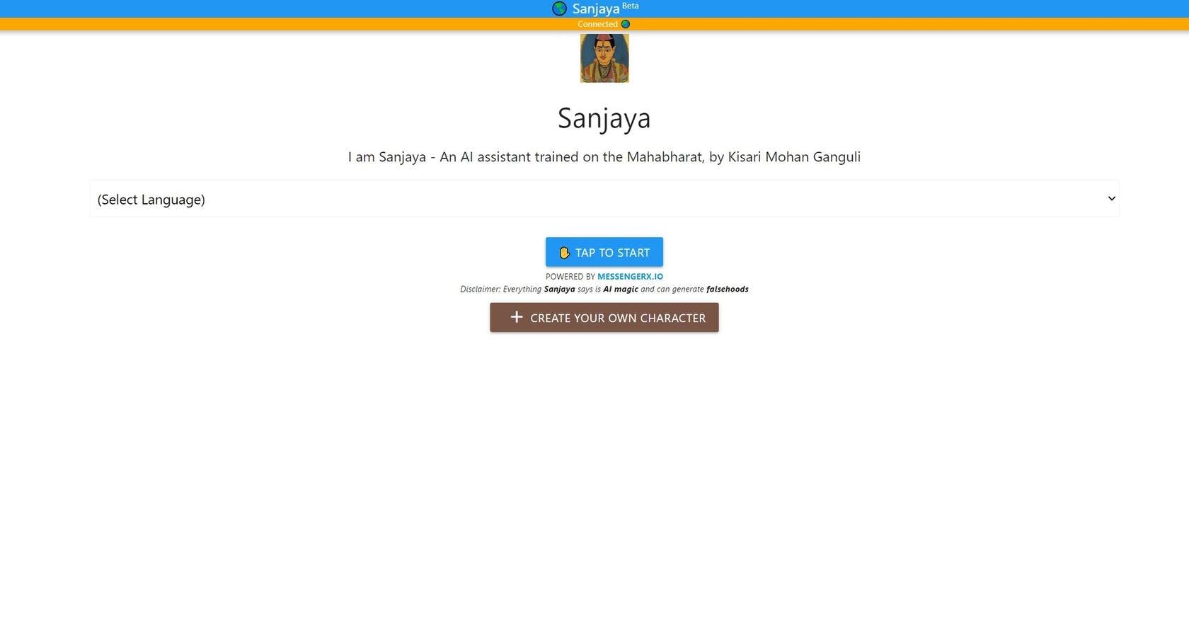 ThemotherAI - Sanjaya chatbot